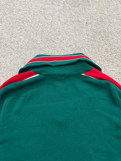 AW05 Dior Homme by Hedi Slimane Wool Quarter Zip Sweater