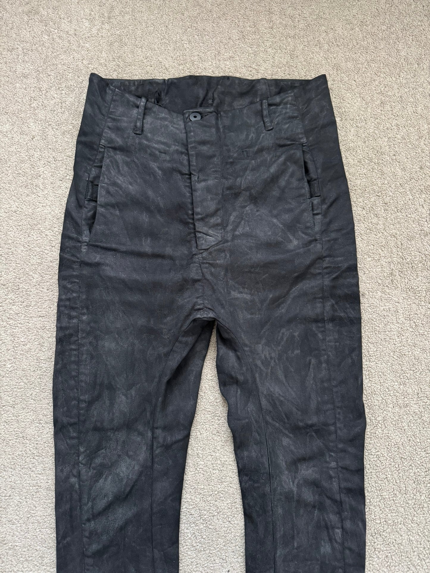 FW17 11 by Boris Bidjan Saberi P11 Waxed Heavy Denim Jeans