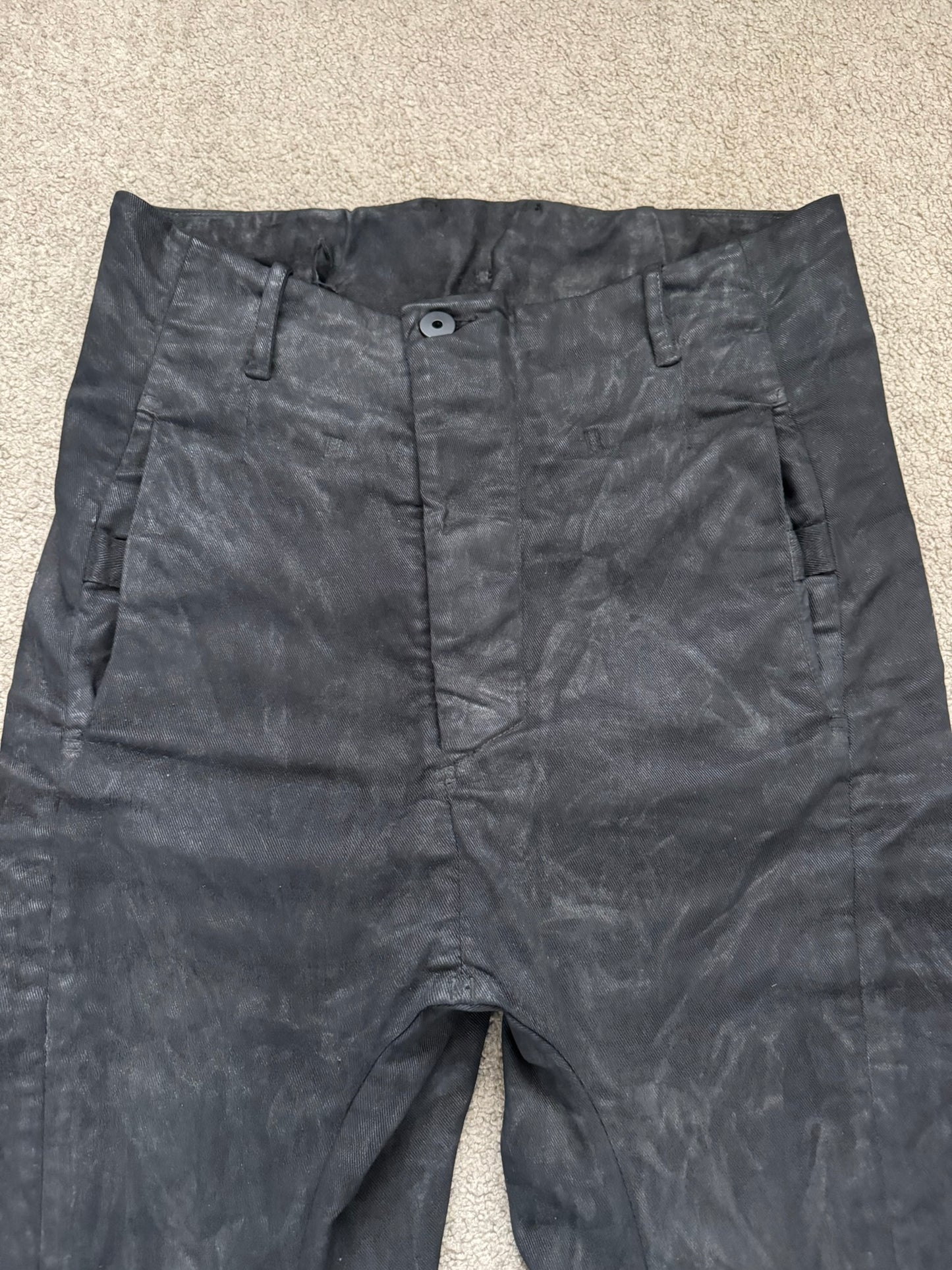 FW17 11 by Boris Bidjan Saberi P11 Waxed Heavy Denim Jeans