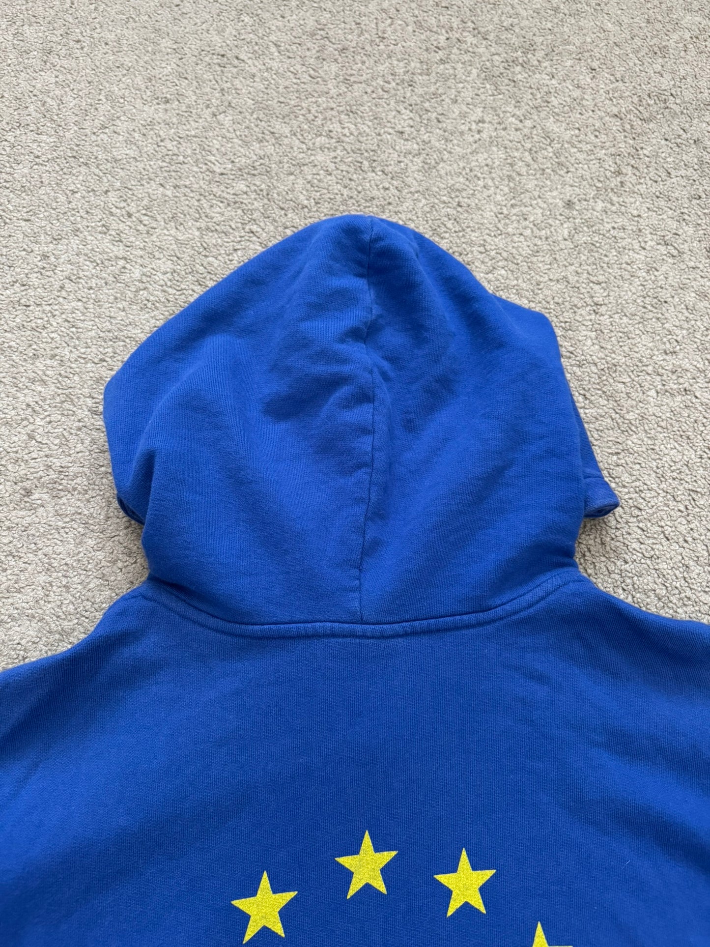 FW18 Vetements by Demna "Europa" Stars Oversized Hoodie