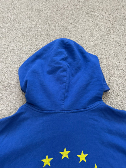 FW18 Vetements by Demna "Europa" Stars Oversized Hoodie