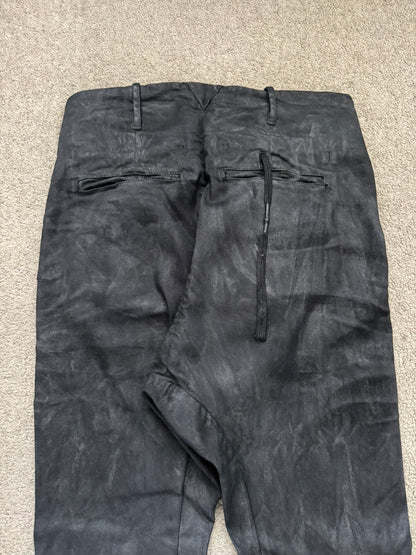 FW17 11 by Boris Bidjan Saberi P11 Waxed Heavy Denim Jeans