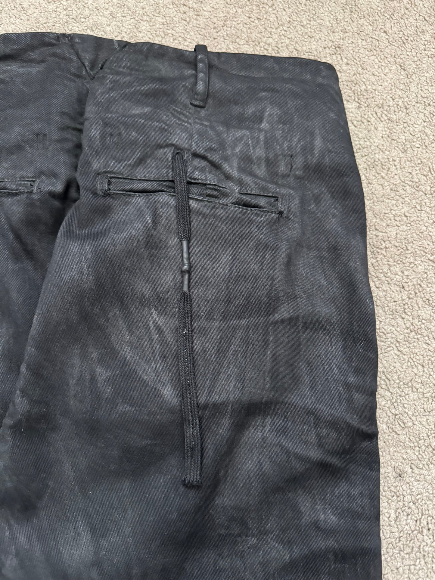 FW17 11 by Boris Bidjan Saberi P11 Waxed Heavy Denim Jeans