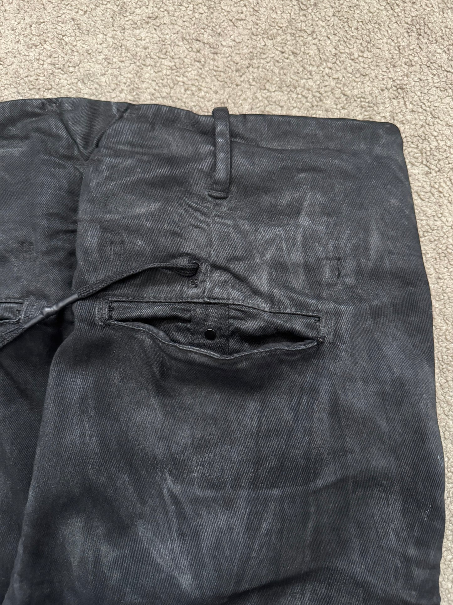 FW17 11 by Boris Bidjan Saberi P11 Waxed Heavy Denim Jeans