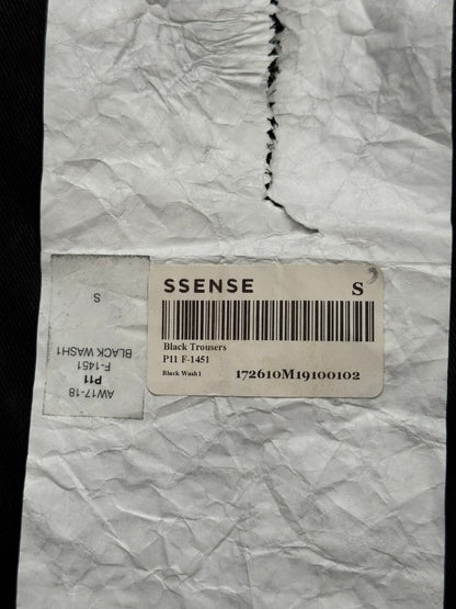 FW17 11 by Boris Bidjan Saberi P11 Waxed Heavy Denim Jeans