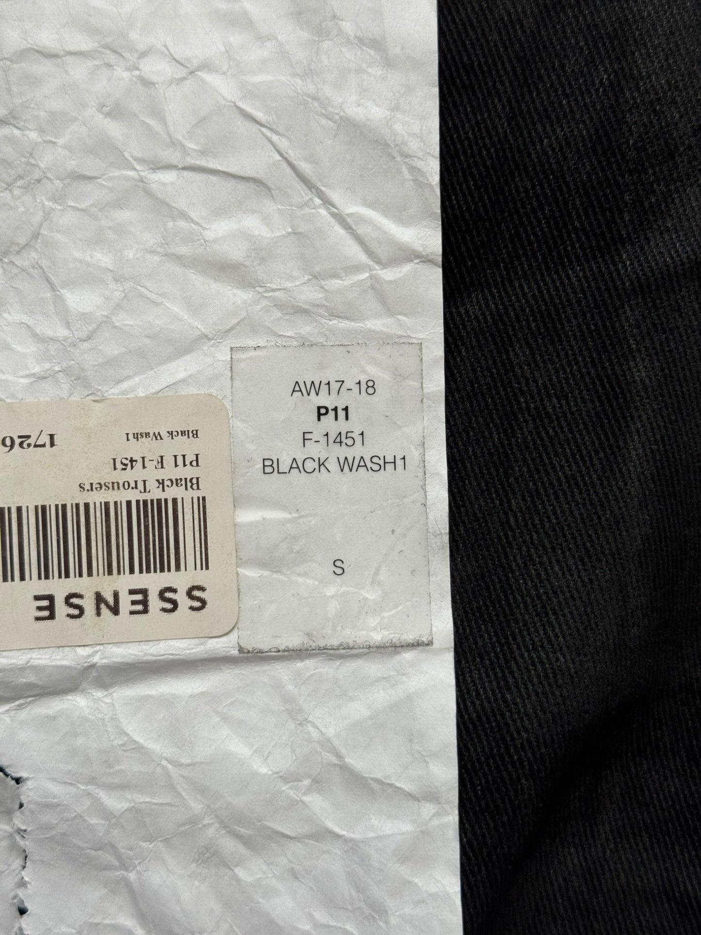 FW17 11 by Boris Bidjan Saberi P11 Waxed Heavy Denim Jeans