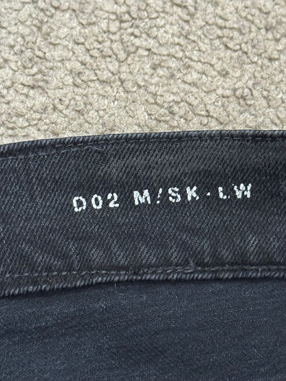 SS15 Saint Laurent by Hedi Slimane Black Wax D02 Denim Jeans