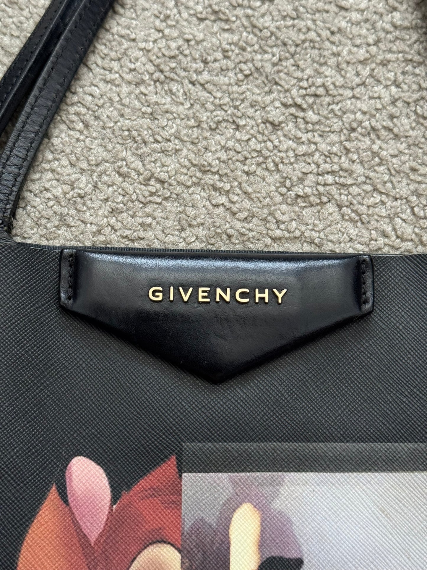 SS14 Givenchy by Riccardo Tisci Bambi Coated Tote Bag