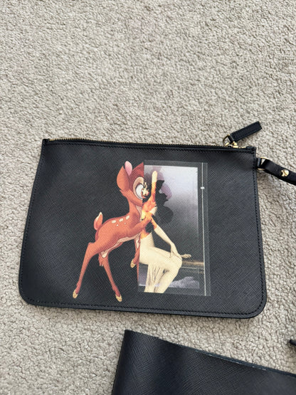 SS14 Givenchy by Riccardo Tisci Bambi Coated Tote Bag