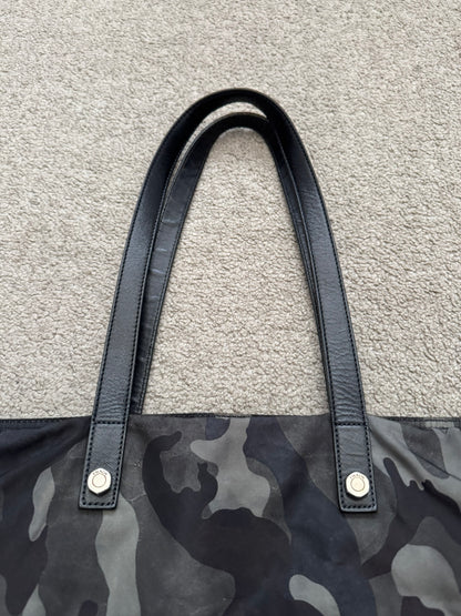 FW13 Prada Tessuto Nylon Camo Tote Bag