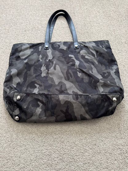 FW13 Prada Tessuto Nylon Camo Tote Bag