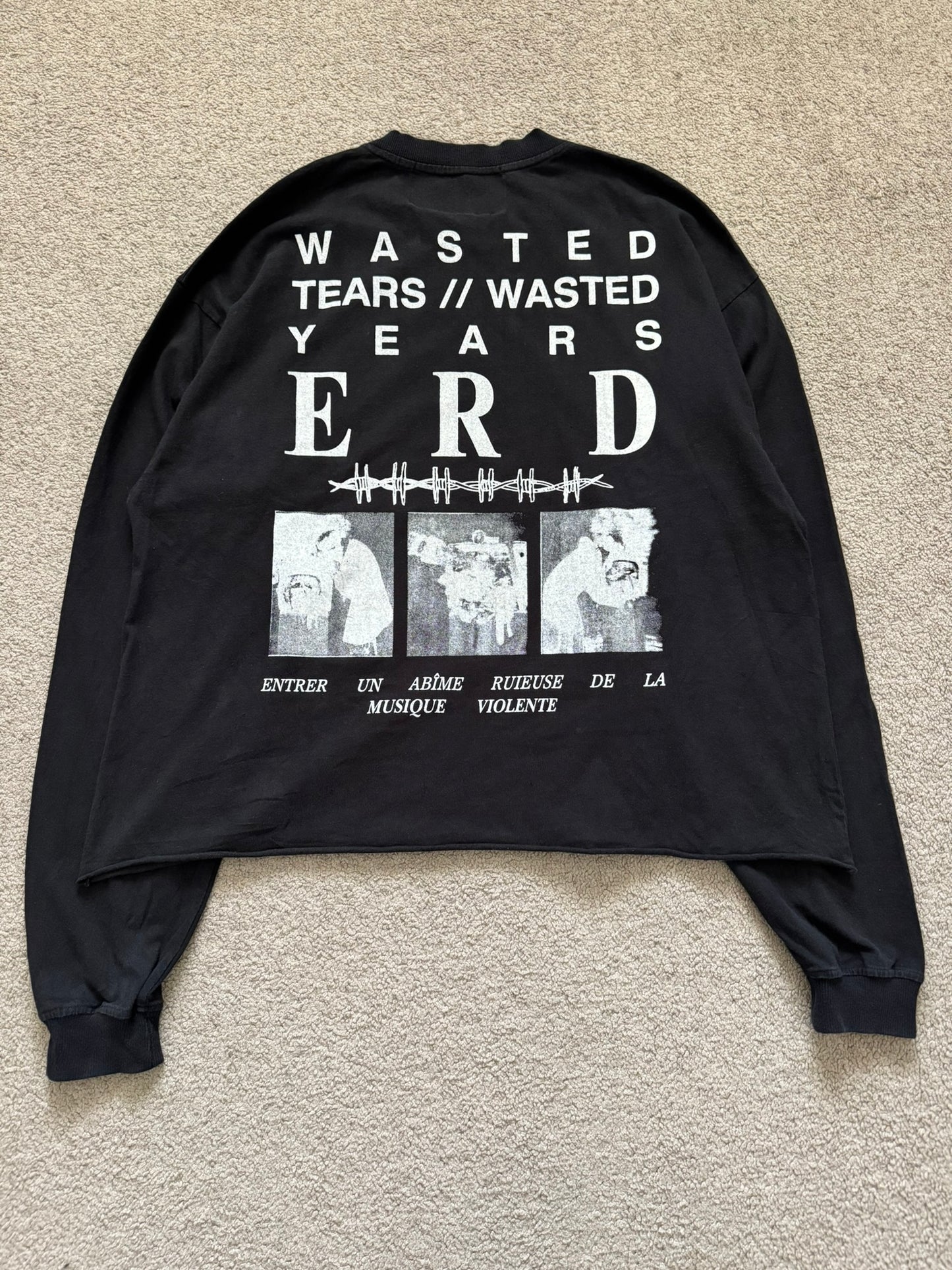 SS17 Enfants Riches Deprimes Wasted Tears Long Sleeve Shirt