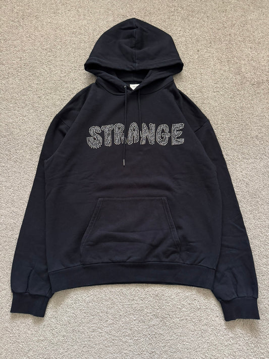 FW21 Celine by Hedi Slimane Strange Studded Pullover Hoodie