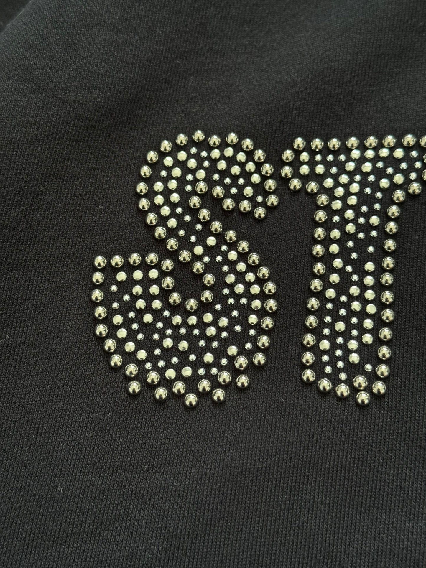 FW21 Celine by Hedi Slimane Strange Studded Pullover Hoodie