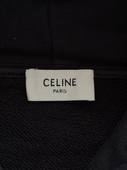 FW21 Celine by Hedi Slimane Strange Studded Pullover Hoodie