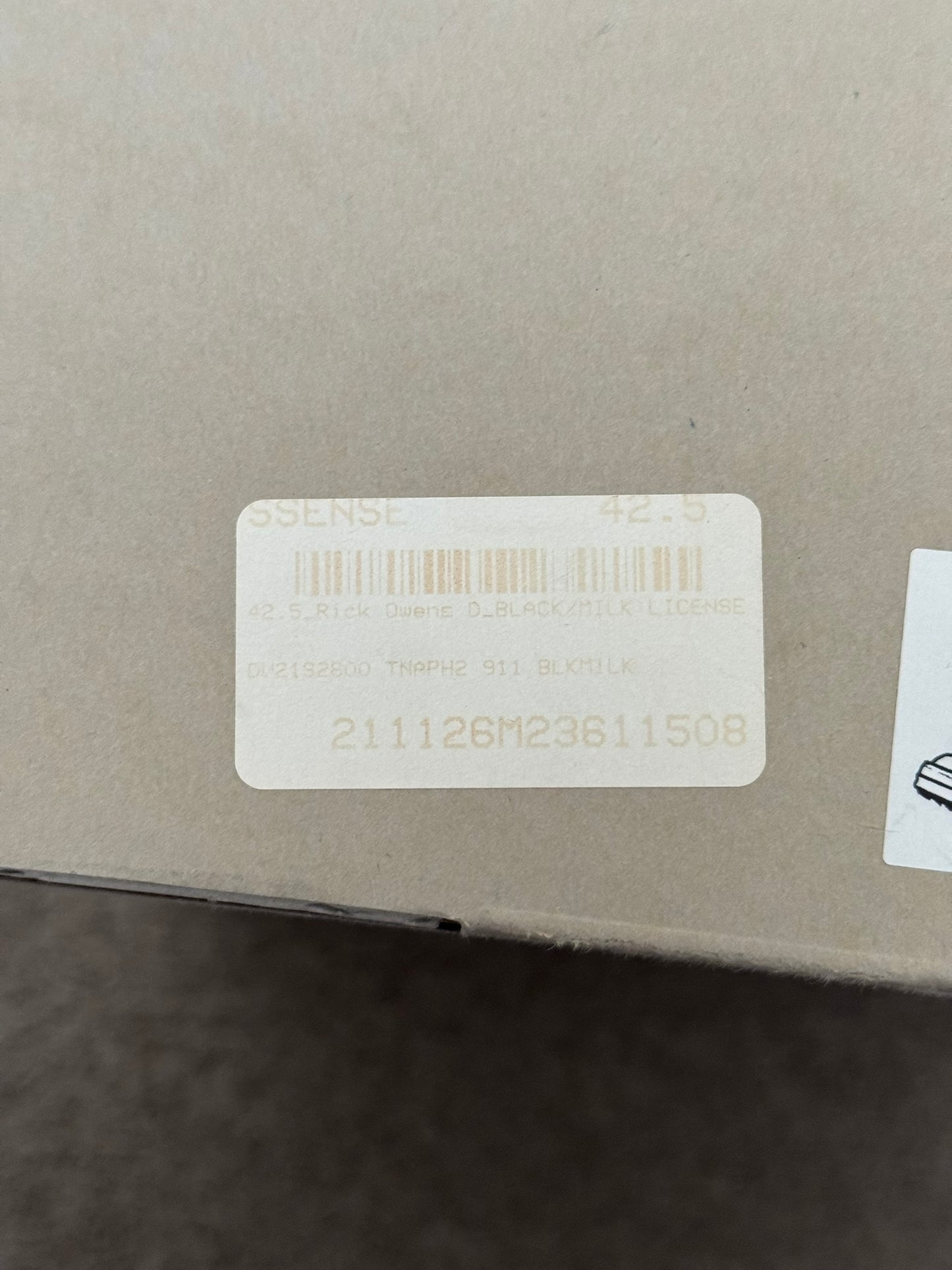 SS21 Rick Owens DRKSHDW Black & White High Ramones Sneakers