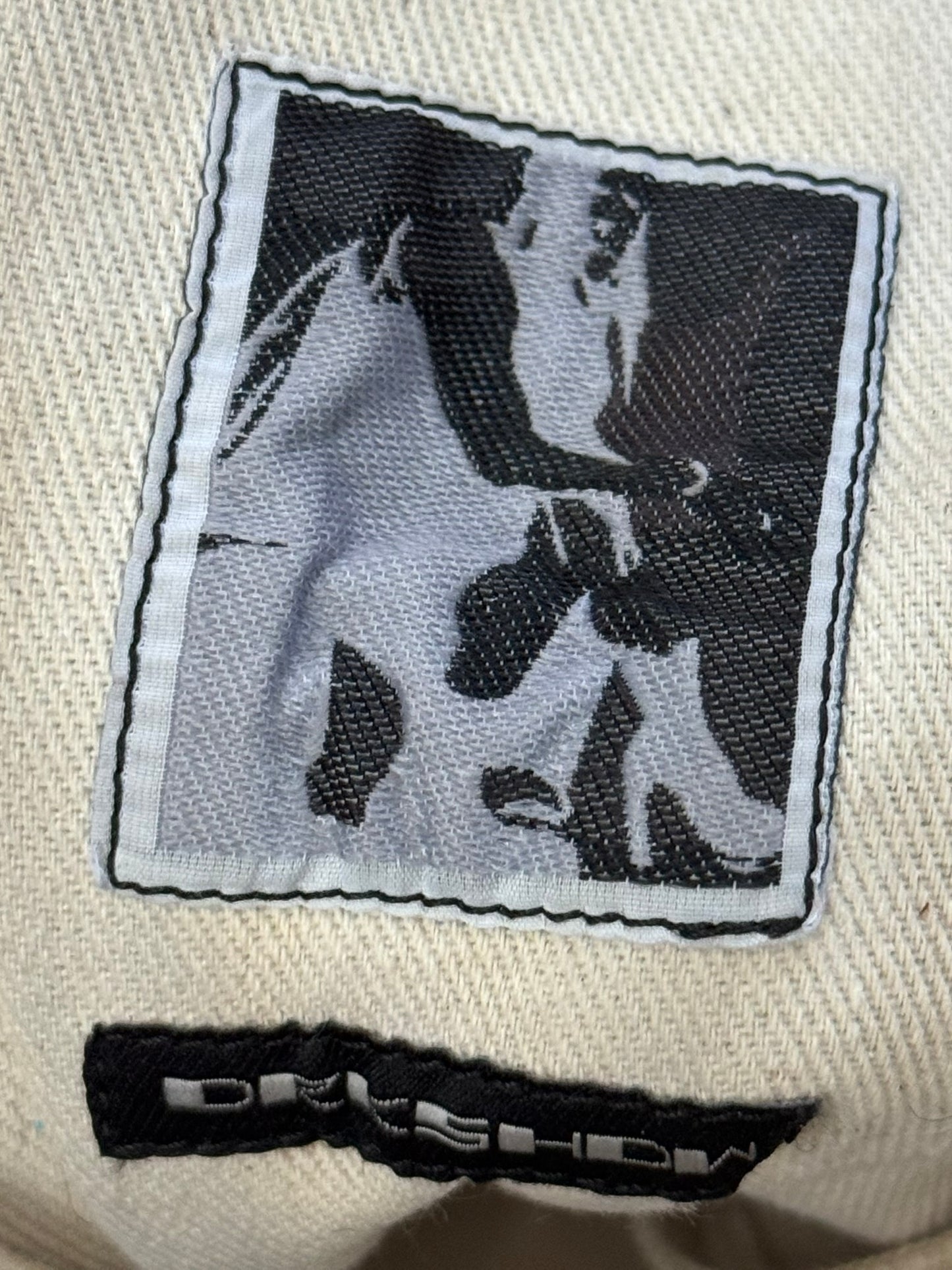 SS21 Rick Owens DRKSHDW Black & White High Ramones Sneakers