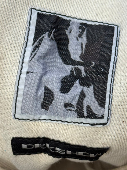 SS21 Rick Owens DRKSHDW Black & White High Ramones Sneakers