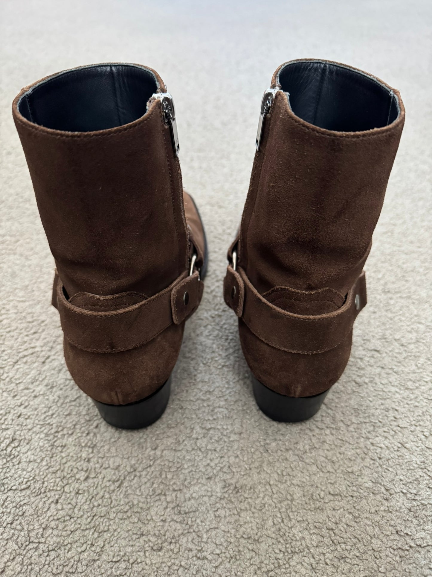 SS15 Saint Laurent by Hedi Slimane Wyatt 40 Harness Boots