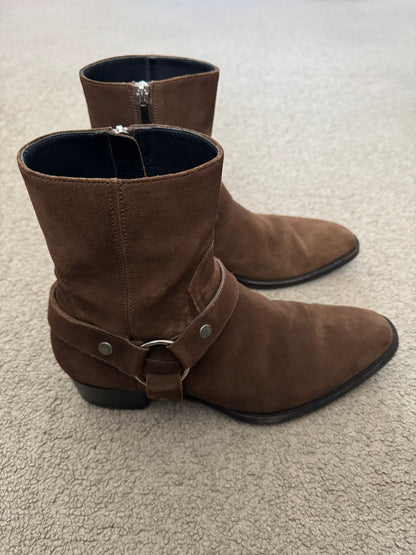 SS15 Saint Laurent by Hedi Slimane Wyatt 40 Harness Boots