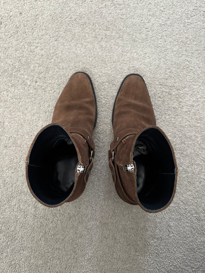 SS15 Saint Laurent by Hedi Slimane Wyatt 40 Harness Boots