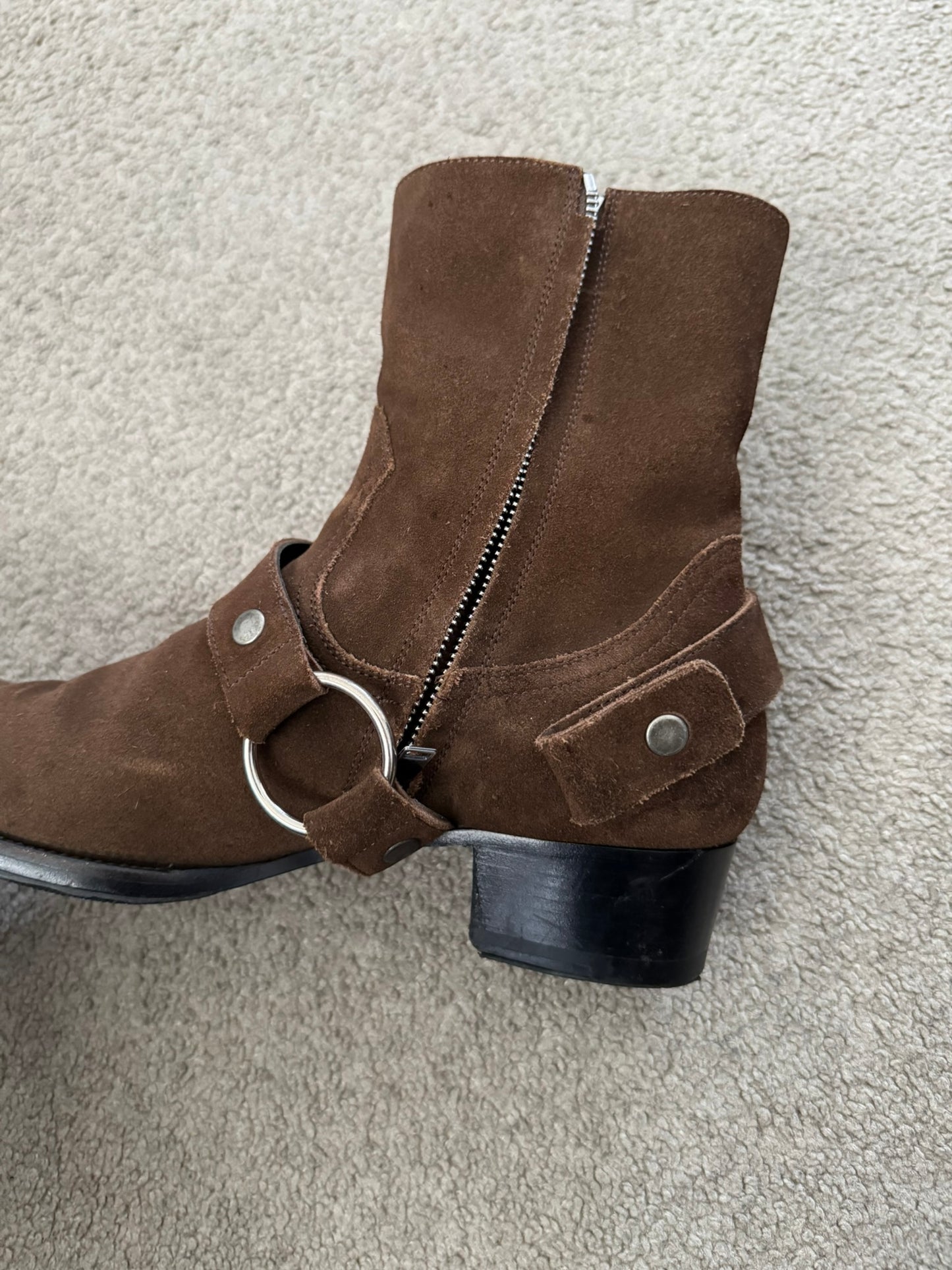 SS15 Saint Laurent by Hedi Slimane Wyatt 40 Harness Boots