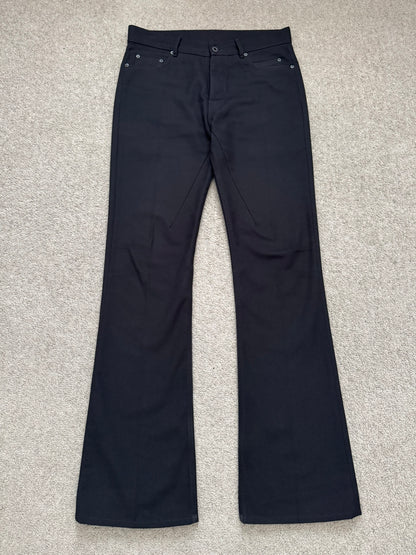 SS24 Rick Owens Mainline "Lido" Bonotto Jim Cut Bootcut Jeans
