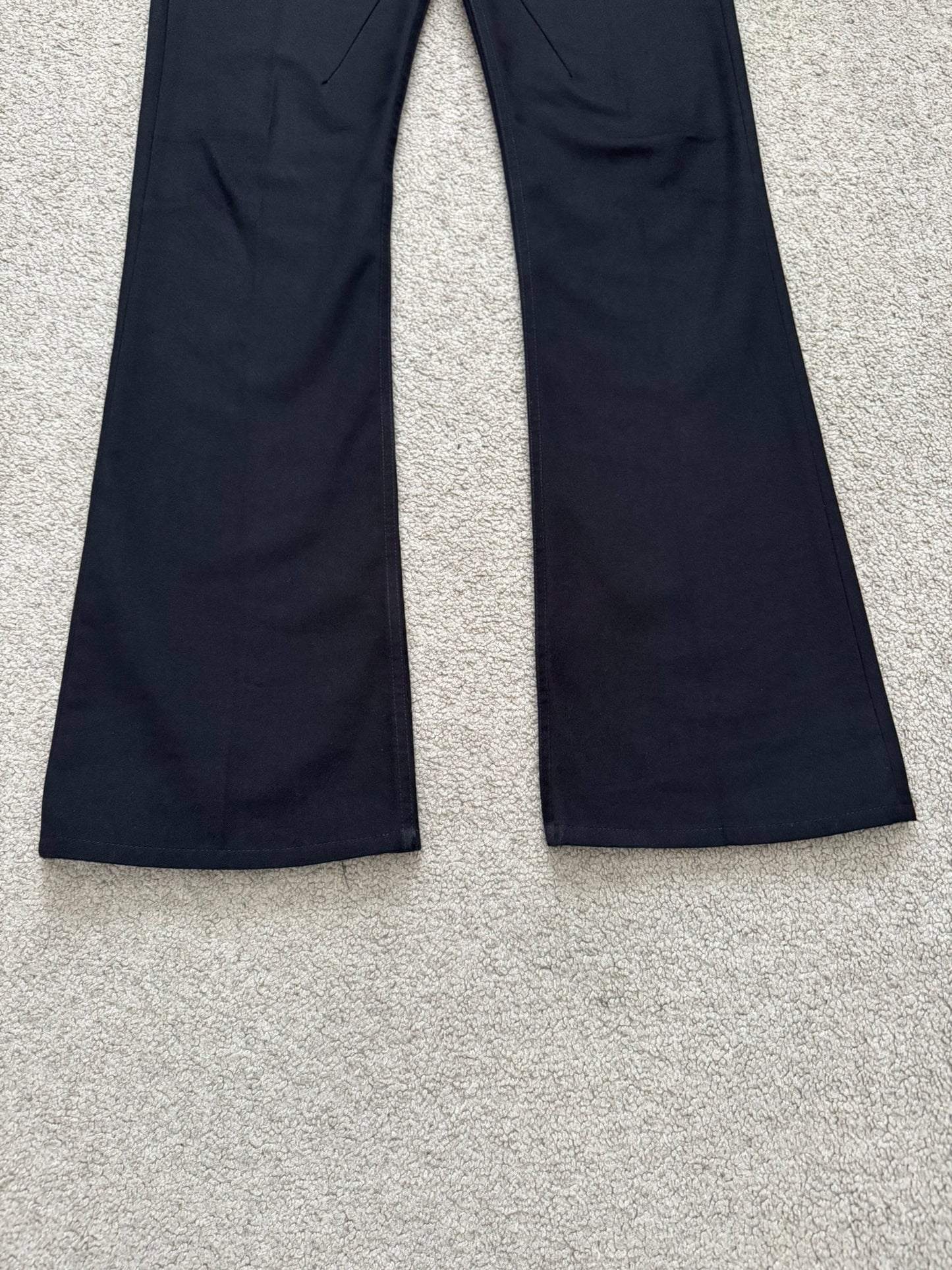 SS24 Rick Owens Mainline "Lido" Bonotto Jim Cut Bootcut Jeans
