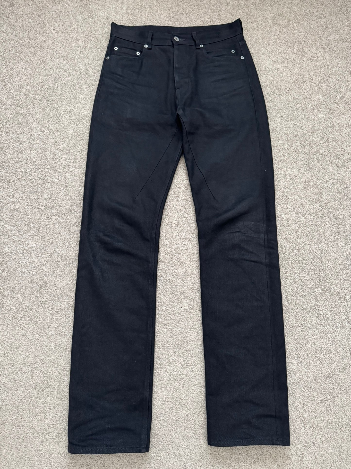 FW23 Rick Owens DRKSHDW MIJ Selvedge Detroit Cut Denim Jeans