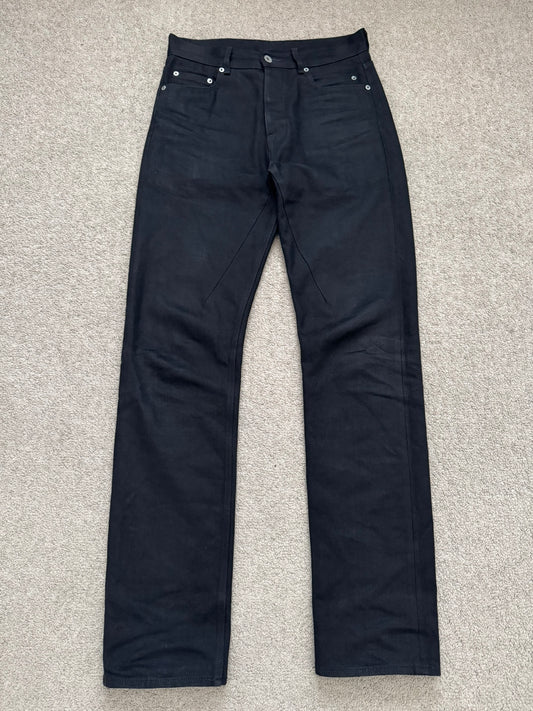 FW23 Rick Owens DRKSHDW MIJ Selvedge Detroit Cut Denim Jeans
