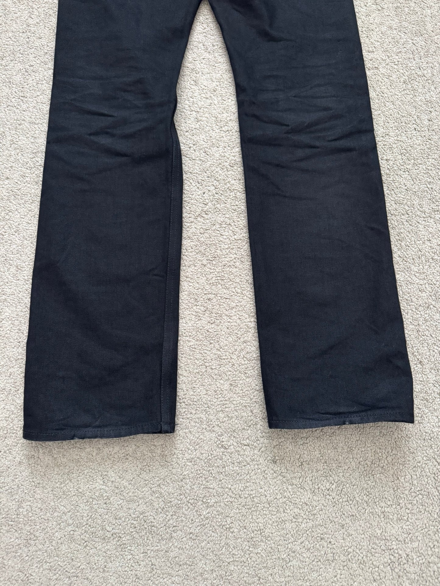 FW23 Rick Owens DRKSHDW MIJ Selvedge Detroit Cut Denim Jeans