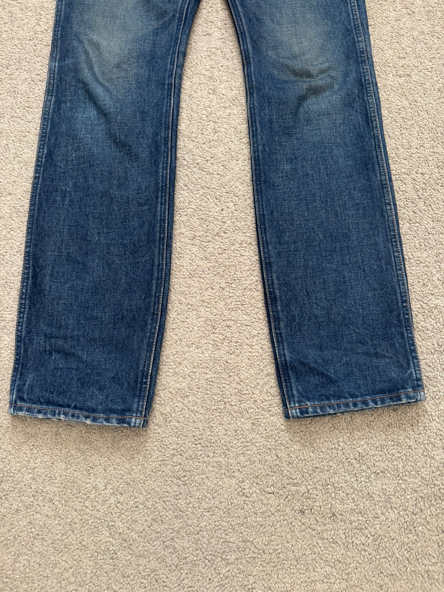SS20 Celine by Hedi Slimane Indigo Dark Wash Slim Denim Jeans