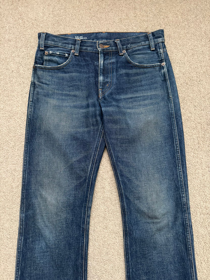 SS20 Celine by Hedi Slimane Indigo Dark Wash Slim Denim Jeans