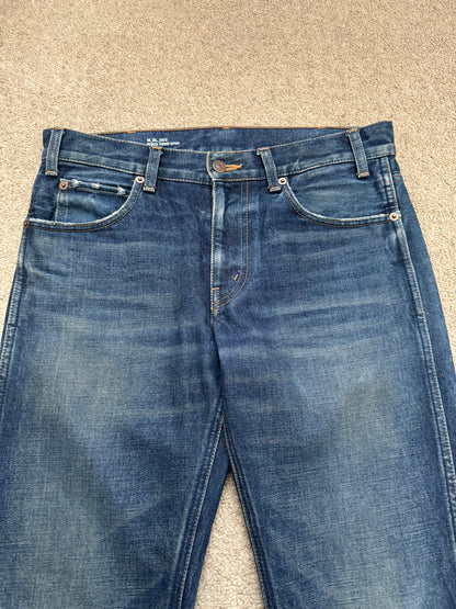SS20 Celine by Hedi Slimane Indigo Dark Wash Slim Denim Jeans