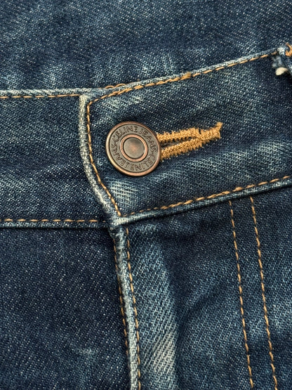 SS20 Celine by Hedi Slimane Indigo Dark Wash Slim Denim Jeans