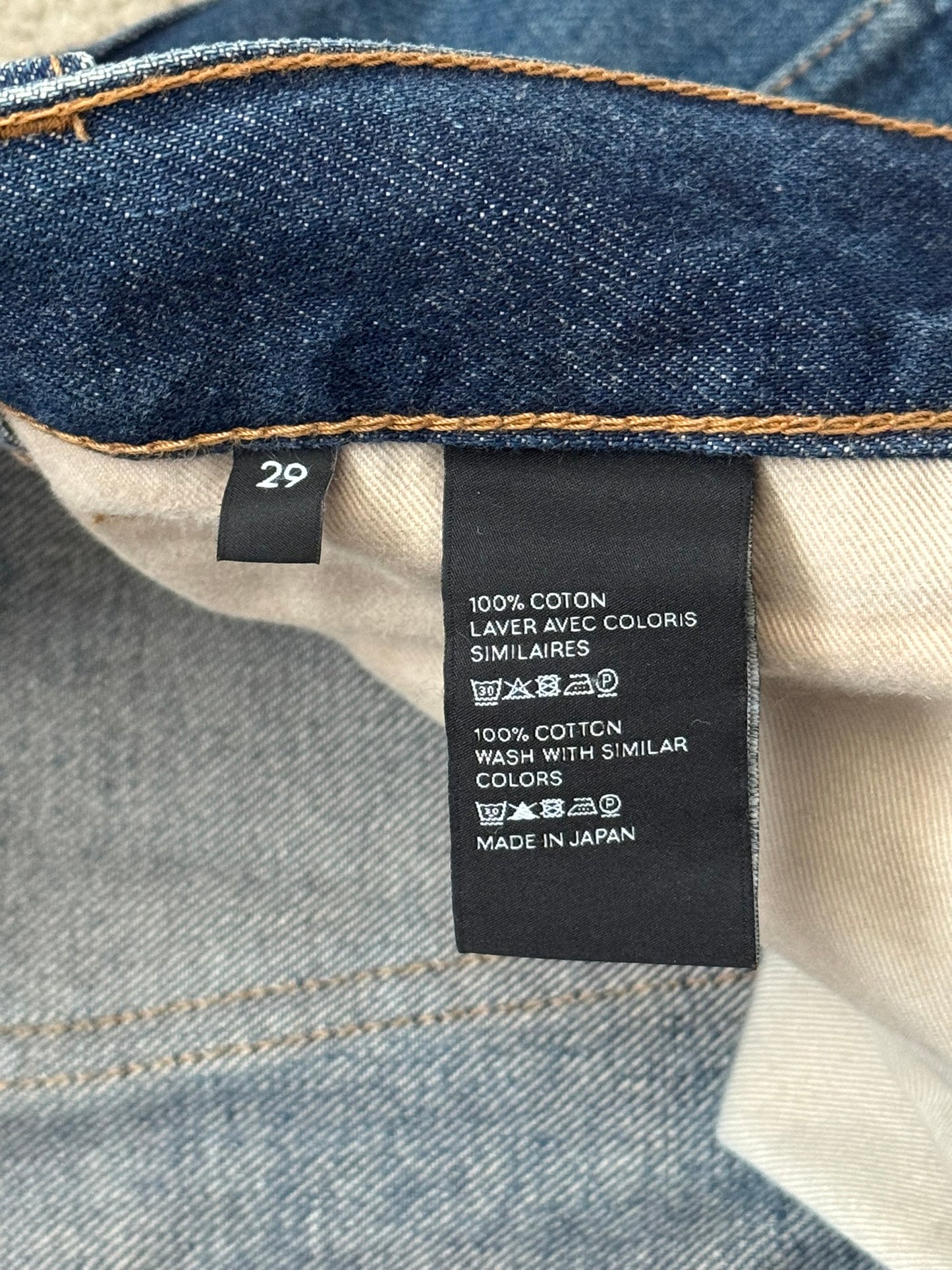SS20 Celine by Hedi Slimane Indigo Dark Wash Slim Denim Jeans