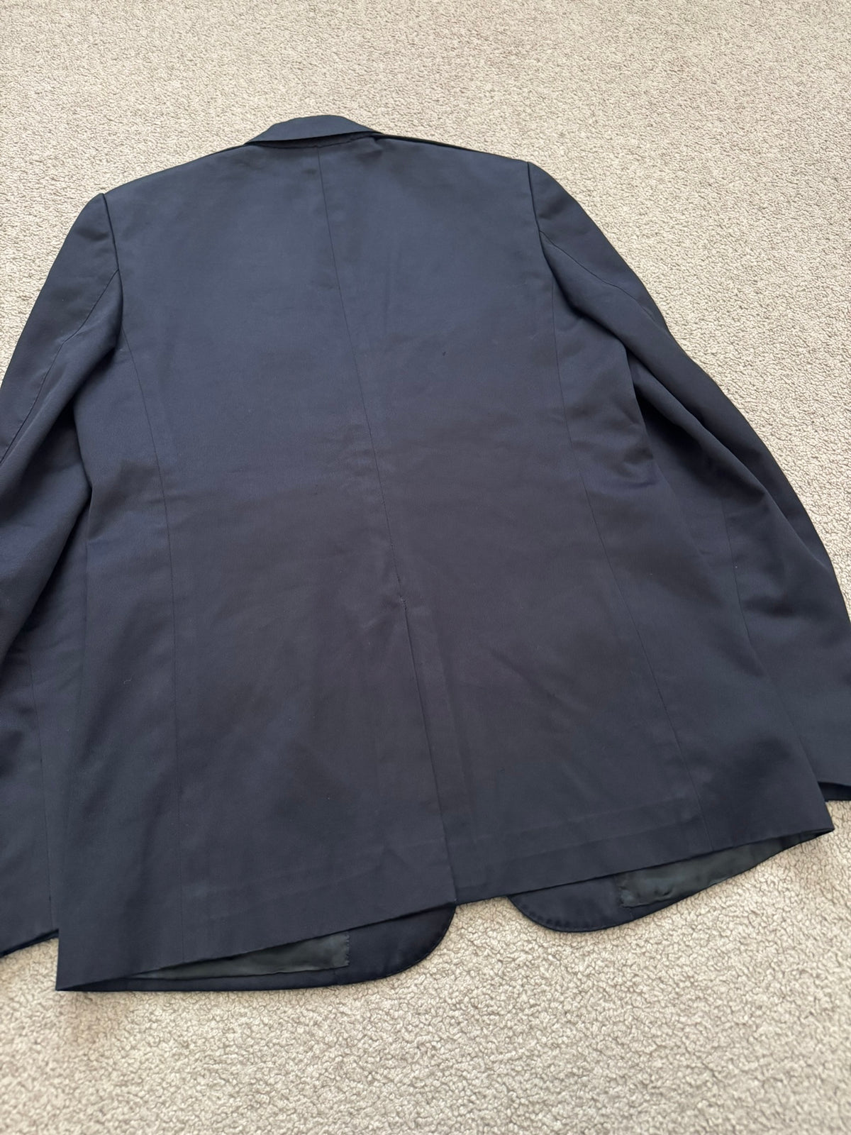 SS06 Dior Homme by Hedi Slimane Navy Safari Cargo Blazer Jacket