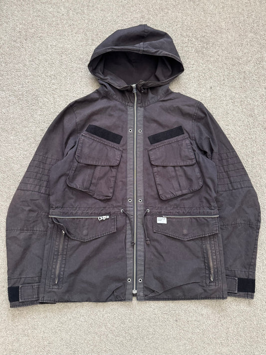 SS11 Undercover "Underman" Military Cargo Zipper Jacket