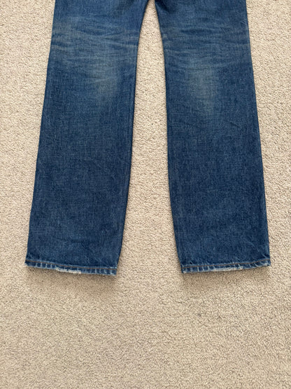 SS20 Celine by Hedi Slimane Indigo Dark Wash Slim Denim Jeans