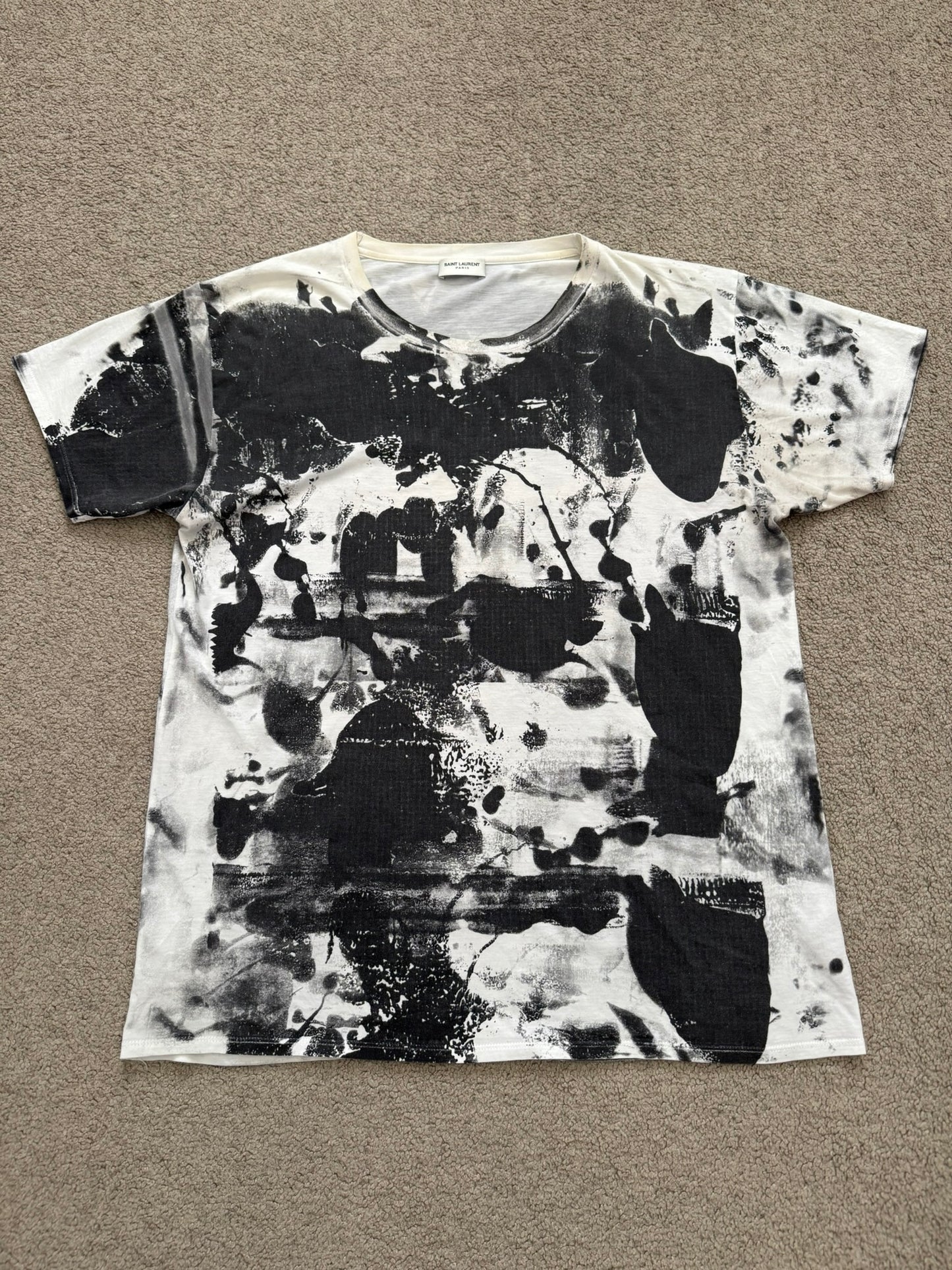FW13 Saint Laurent by Hedi Slimane Brian Roettinger Art T Shirt