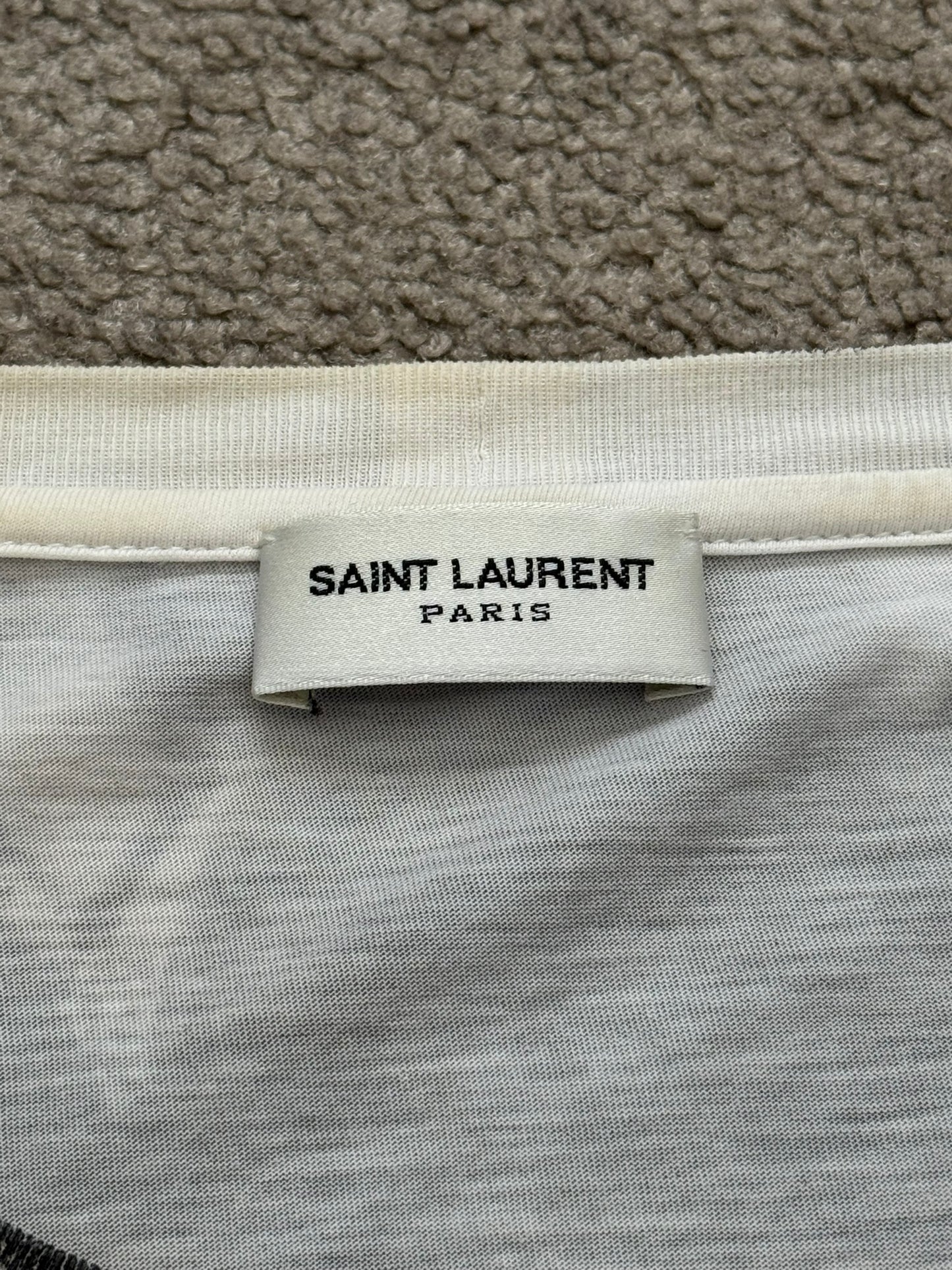 FW13 Saint Laurent by Hedi Slimane Brian Roettinger Art T Shirt