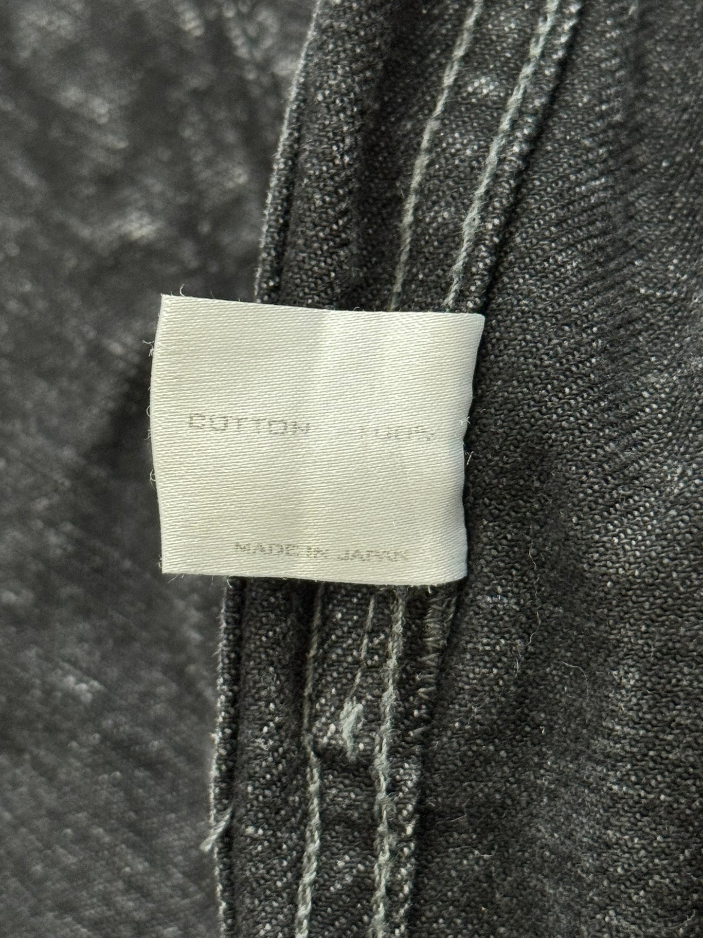 SS04 Number (N)ine Convertible Zipper Pain Denim Jacket