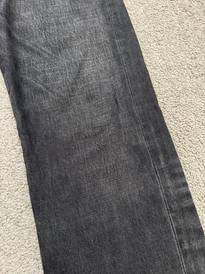 Dior Homme by Hedi Slimane MIJ Black Clawmark Denim Jeans