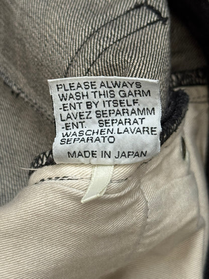 Dior Homme by Hedi Slimane MIJ Black Clawmark Denim Jeans