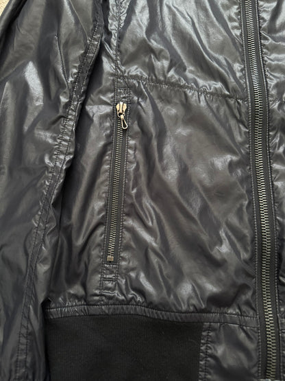 Kazuyuki Kumagai Attachment Black Nylon MA-1 Bomber Jacket