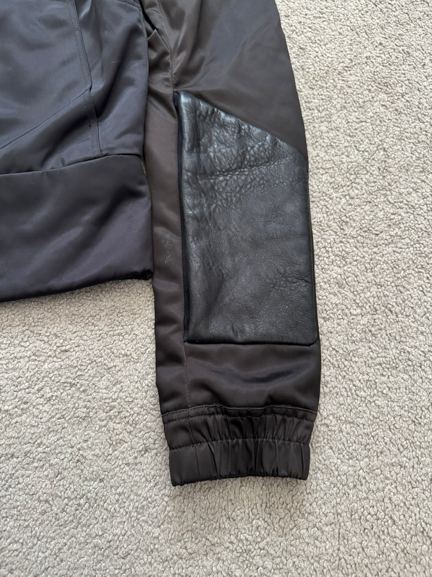 SS20 Rick Owens Mainline Tecuatl Stag Hybrid Leather Jacket