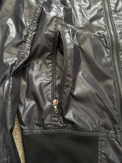 Kazuyuki Kumagai Attachment Black Nylon MA-1 Bomber Jacket
