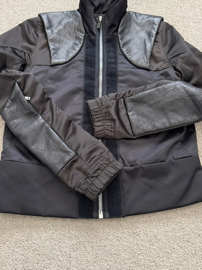 SS20 Rick Owens Mainline Tecuatl Stag Hybrid Leather Jacket
