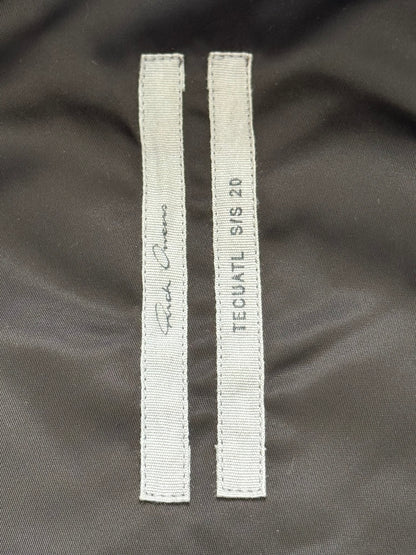 SS20 Rick Owens Mainline Tecuatl Stag Hybrid Leather Jacket
