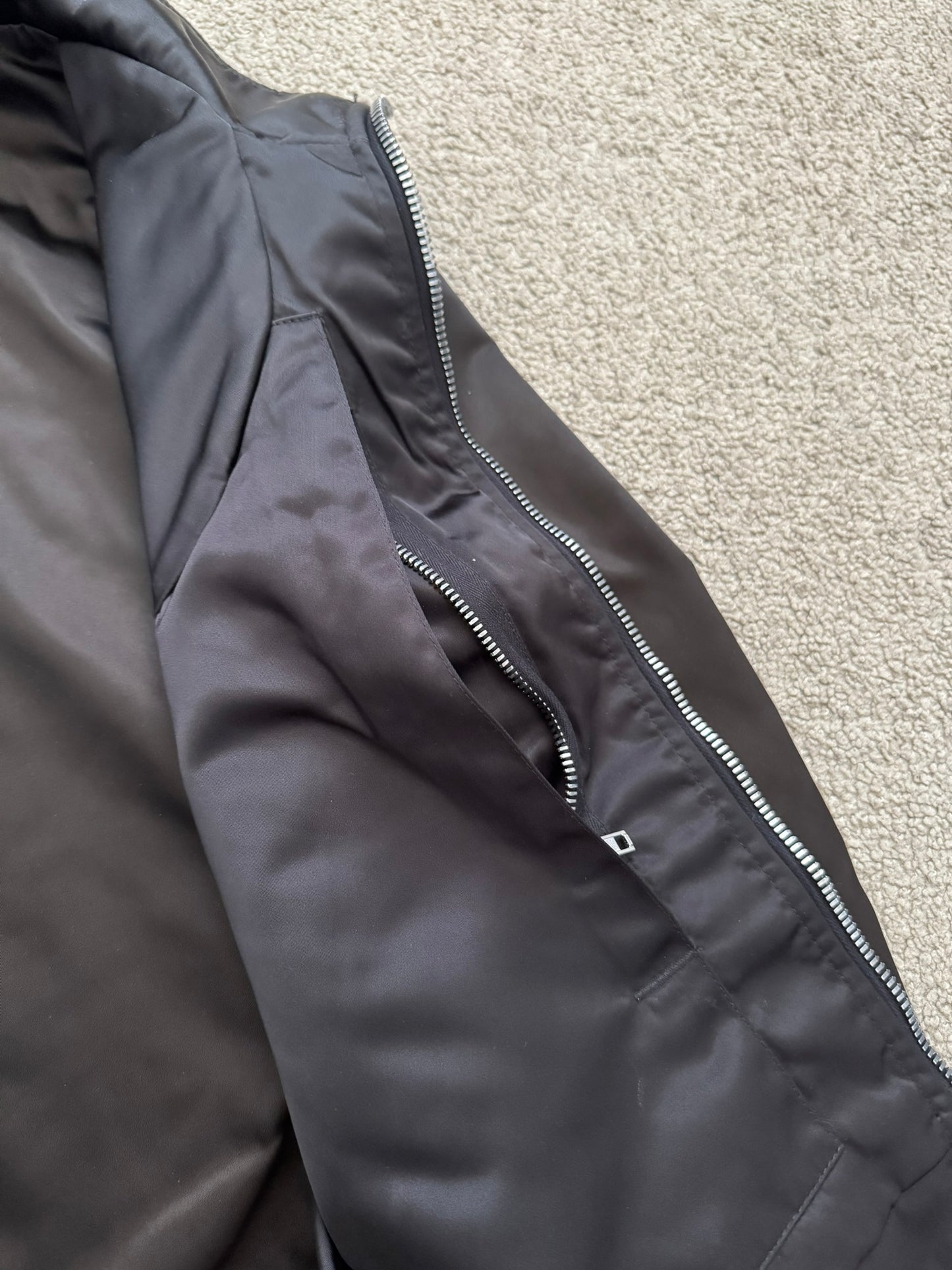 SS20 Rick Owens Mainline Tecuatl Stag Hybrid Leather Jacket